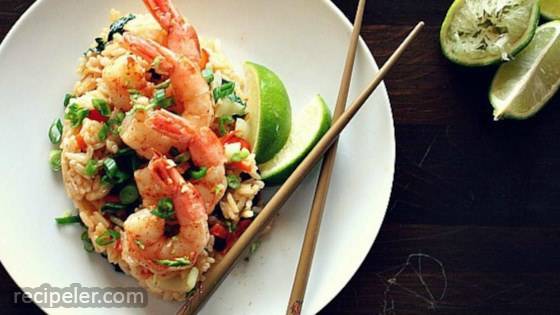 Coconut, Chile, and Lime Shrimp