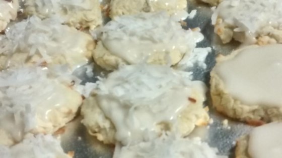 Coconut Rolled Sugar Cookies