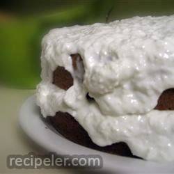 coconut sour cream cake