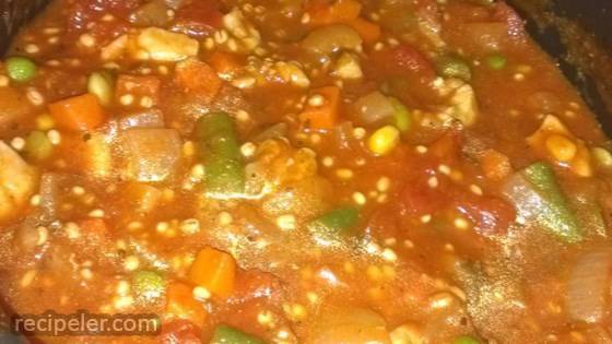 Colorful Slow Cooker Soup