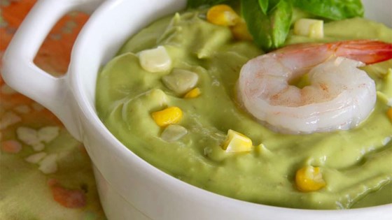 cool avocado-corn soup recipe