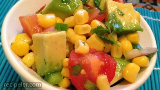 Corn Salad With Lime Vinaigrette