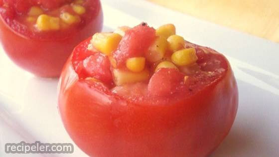 Corn-Stuffed Tomatoes