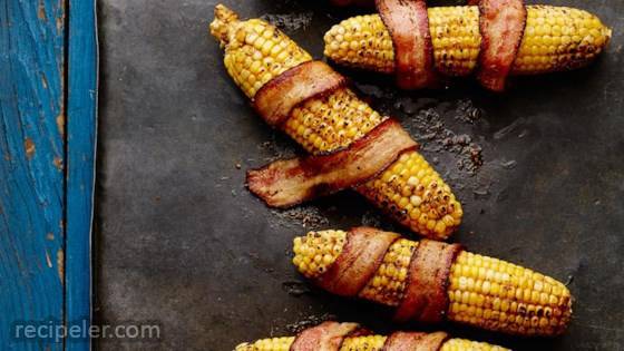 Corn with Bacon and Chili Powder