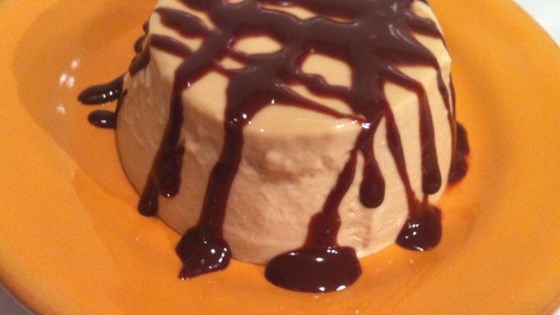 Costa Rican Coffee Panna Cotta With Bittersweet Chocolate-rum Sauce