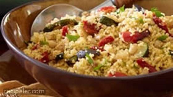 Couscous with Roasted Tuscan nspired Vegetables
