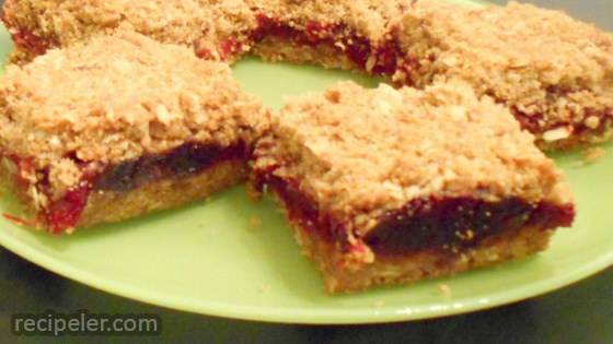 Cranberry Jam Bars