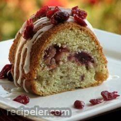 Cranberry Swirl Coffee Cake