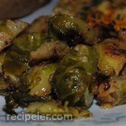 cream-braised brussels sprouts