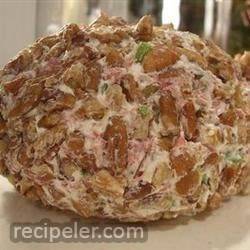 Cream Cheese and Chopped Dried Beef Ball