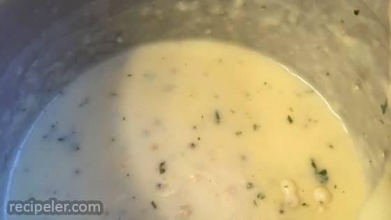 Cream of Onion and Potato Soup