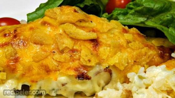 Creamy Almond Chicken Bake