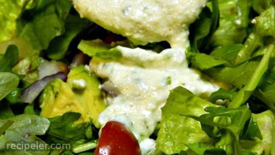 Creamy And Cheesy Ranch Dressing