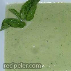 Creamy Avocado Cucumber Soup