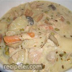 Creamy Homemade Chicken Stew