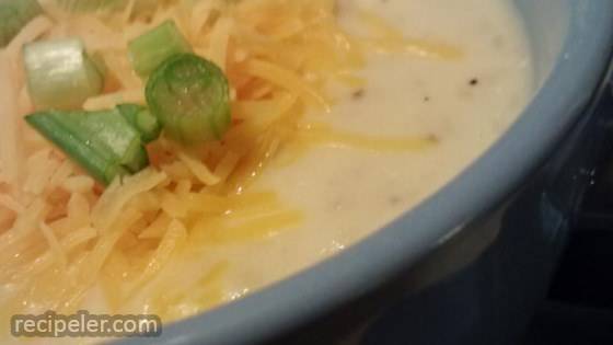 Creamy Slow Cooker Potato Soup