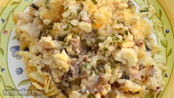 Creamy Wild Rice Chicken Casserole