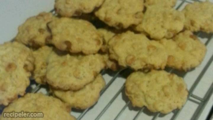 crispy butterscotch cookies