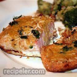 Crusted Salmon With Honey-mustard Sauce