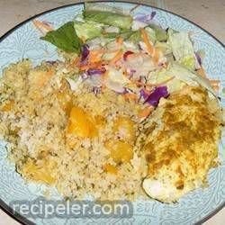 Curried Chicken with Mango Rice