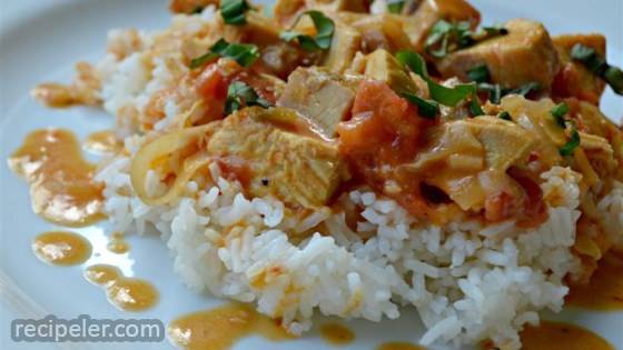 Curried Coconut Chicken