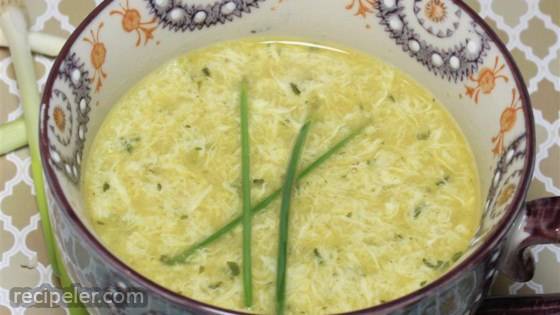 Curried Coconut Egg Drop Soup