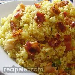 Curried Couscous Salad with Bacon