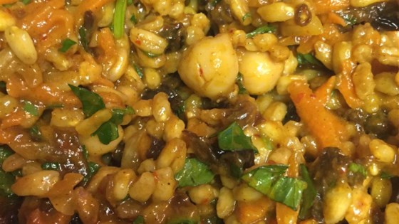 Curried Wheat Berry Salad