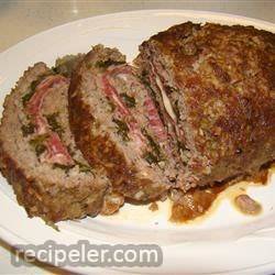 Da Beef Lover's Half Time Stuffed Meatloaf