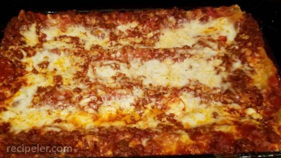 Deep Dish Lasagna