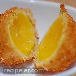 Deep-Fried Sous Vide Egg Yolks