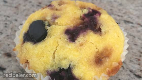Delicious Gluten-Free Blueberry Corn Muffins