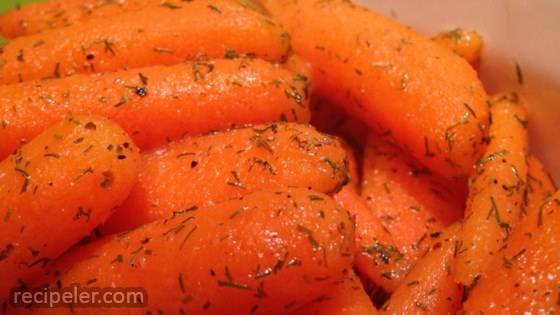Dill-Glazed Carrots
