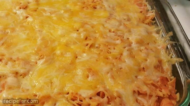 doritos® chicken cheese casserole