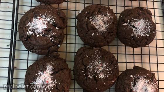 Double Chocolate Mint Cookies