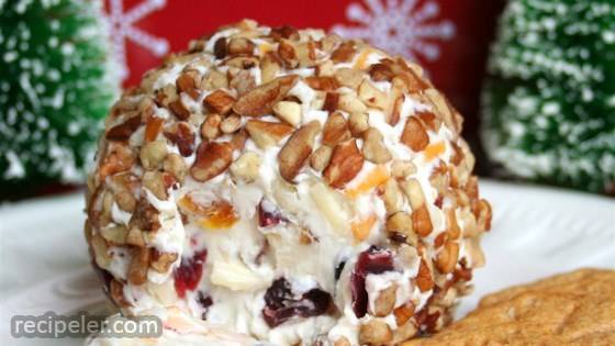 Dried Fruit Cheese Ball