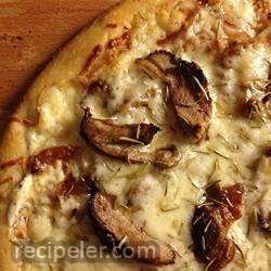 Duck and Fontina Pizza With Rosemary and Caramelized Onions