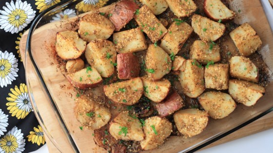 dukkah roasted potatoes