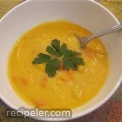Dylan's Potato, Carrot, and Cheddar Soup