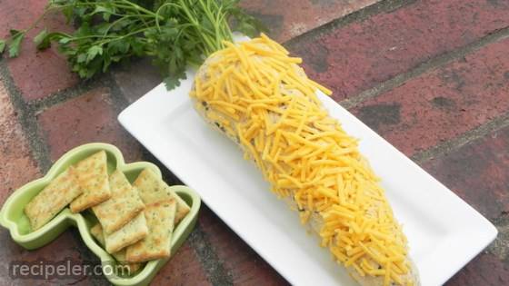 Easter Carrot Cheese Log