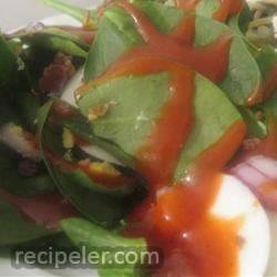 Easy and Awesome Spinach Salad