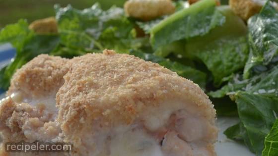 Easy Baked Chicken Cordon Bleu