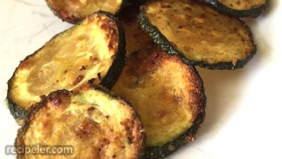 Easy Baked Zucchini Chips
