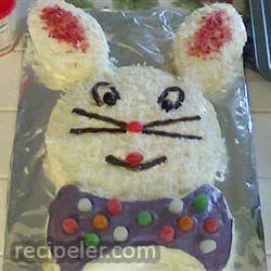 easy bunny cake