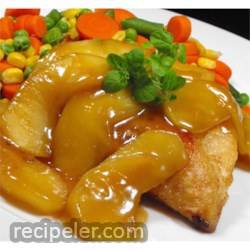 Easy Chicken Cutlets with Apples