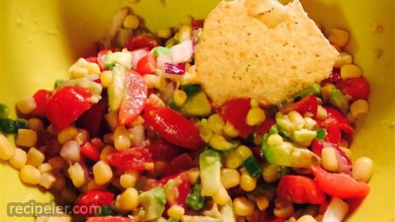 Easy Corn Salad - Great Side for BBQs