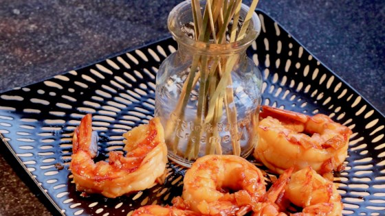 easy garlic fried shrimp