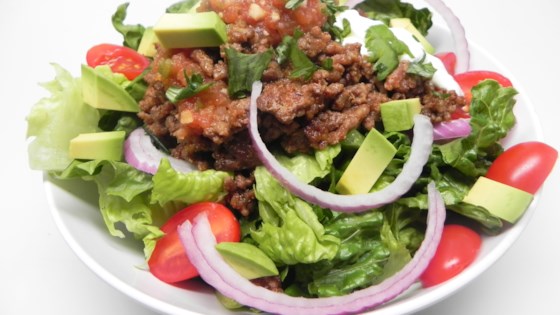 Easy Keto Taco Salad Bowl For 2
