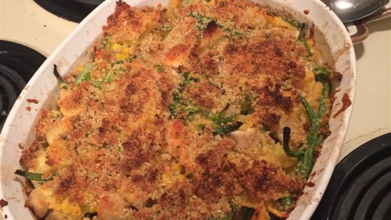 easy mac and cheese veggie chicken casserole from country crock®