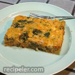 Egg And Spinach Casserole